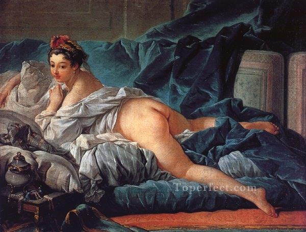 Brown Odalisk Francois Boucher nude Oil Paintings